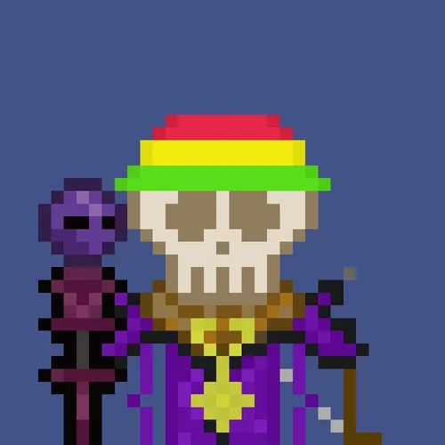 SKULL ON RH #10