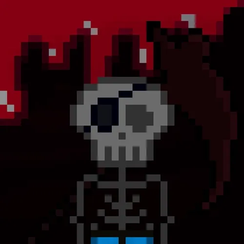SKULL ON RH #4
