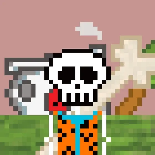 SKULL ON RH #6