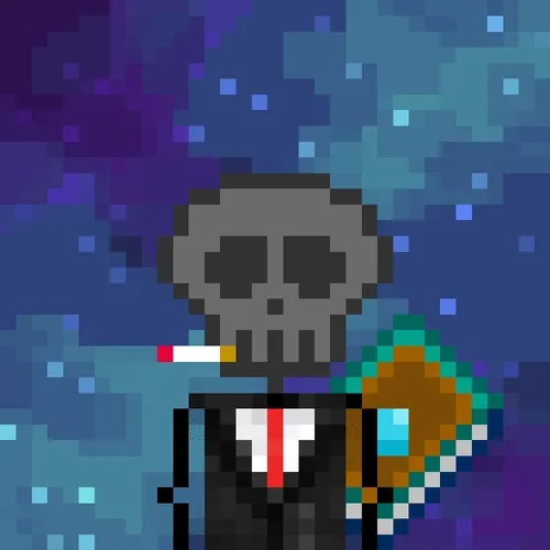 SKULL ON RH #7
